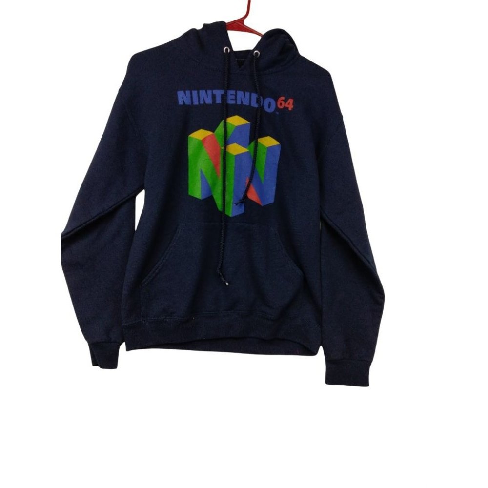Nintendo 64 Adult/Youth Hooded Sweatshirt S